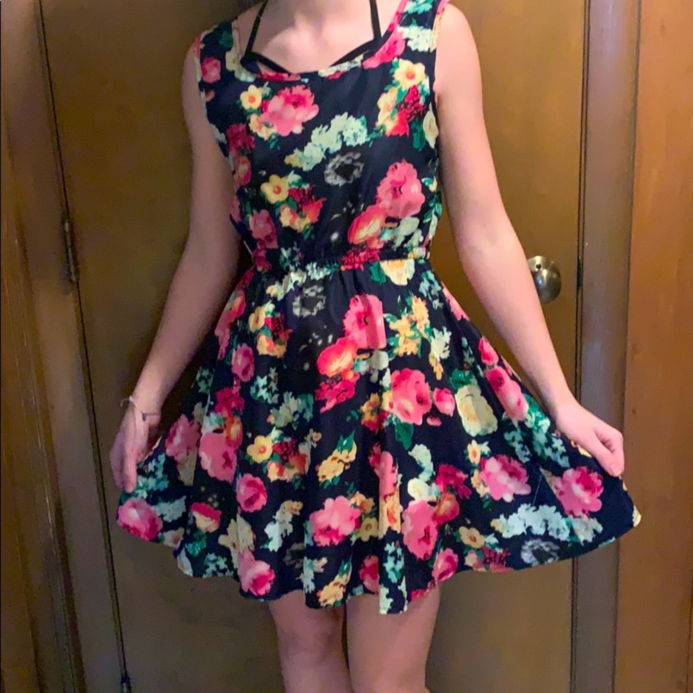 Foley patterned summer dress